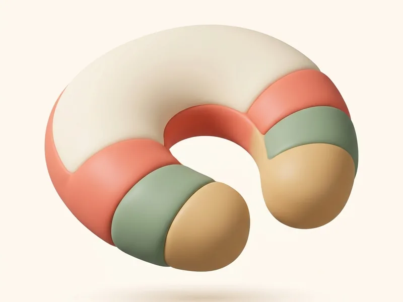 Nursing Pillow — A firm pillow that holds the baby at feeding height