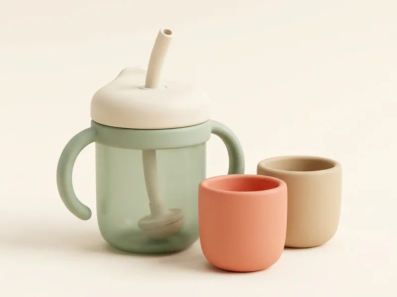 Straw & Open Cups — Weighted straw cups and small open cups
